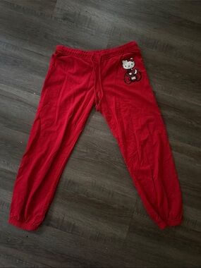 hello kitty sweat pants